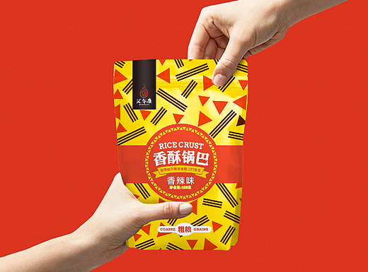 惠尔康香酥锅巴包装