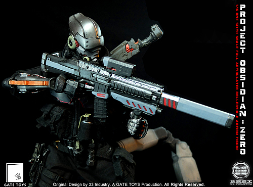 GATE TOYS X 三三重工 1/6 黑曜石计划 -- 零