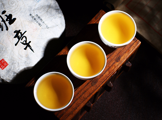 茶叶茶具茶饼云兰普洱摄影