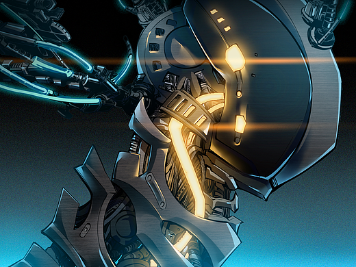 《NIIDMAN》生化机甲动态漫画