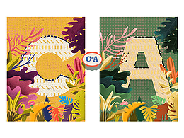 復(fù)古清新———C&A環(huán)保棉產(chǎn)品圖案設(shè)計(jì)大賽參賽作品