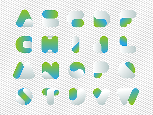 英文字母创意