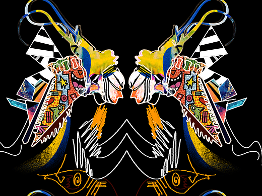 波普主题——戏剧中国风