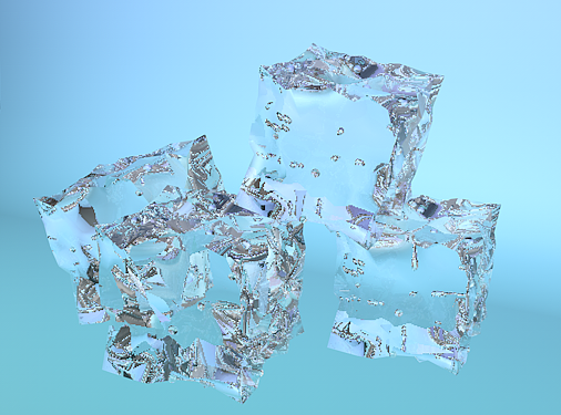 C4D制作冰块与冰材质图文教程