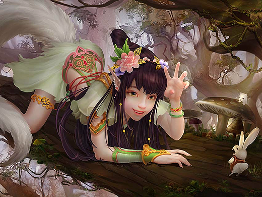 青丘狐——婴宁