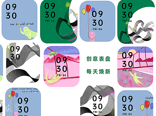 OPPO Watch表盘创意设计