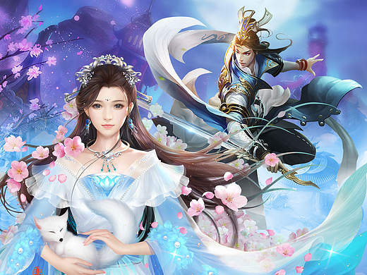 游戏APP五图-问剑奇谈