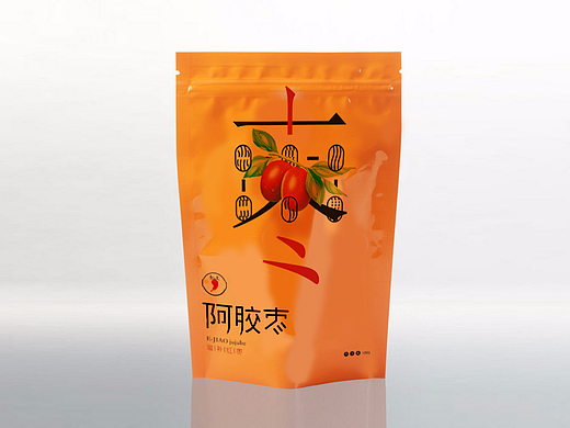 红桃K阿胶枣包装设计