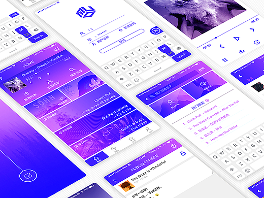 MU音乐APP（配色重置）