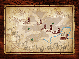 手绘地图
