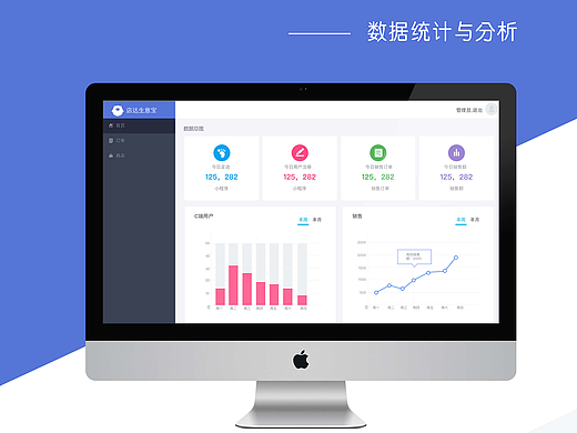 后台数据看板设计