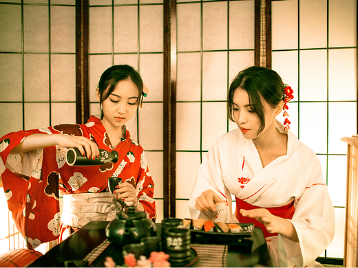 和服-姊妹花