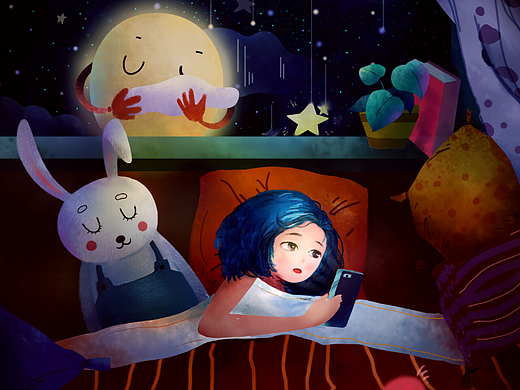和世界说晚安以后（个人主页-ZMjI2NTc2MDQ=） - 商业插画 - 站酷设计师藏起来的人原创素材 - 站酷ZCOOL