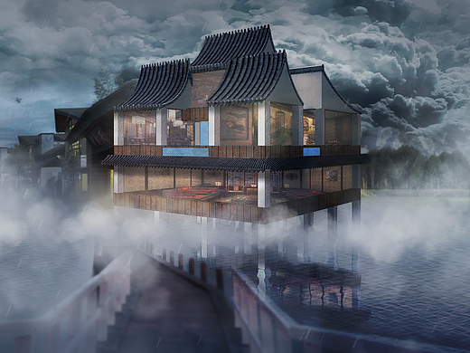 空中楼阁——茶楼概念设计