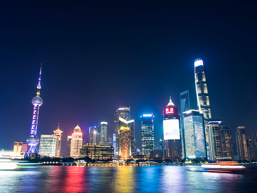上海东方明珠夜景