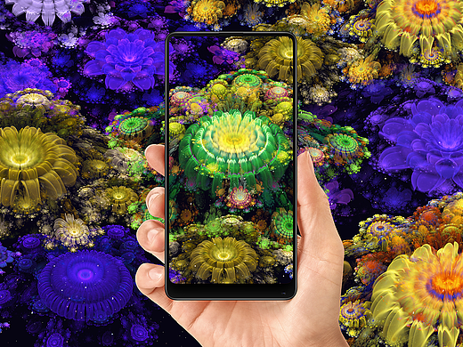 《 fractal art 》- 小米MIX2海报创意大赛