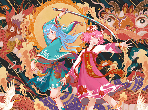凌魂少女形象设计