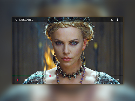 L_视频播放器（个人主页-ZMjI1Nzk1MTY=） - APP界面 - 站酷设计师L_诺伊原创素材 - 站酷ZCOOL