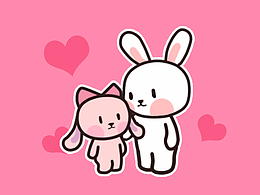 QQ表情-小兔幾LOVE第二窩