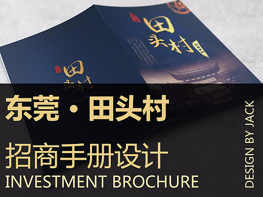 东莞·田头村招商手册设计
