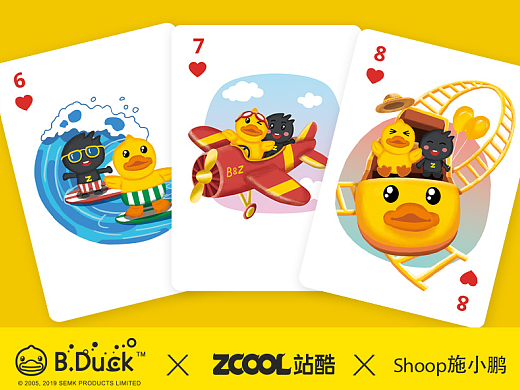  B.Duck & ZCOOL联名扑克