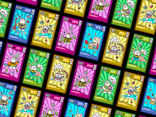 百变萌熊魔术卡