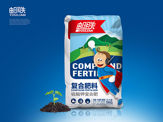 邮联化肥包装设计
