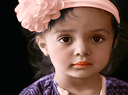 黑白照片快速上色