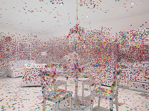 色彩大爆炸的“the obliteration room”