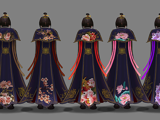 《杨门女将》十二女将 披风