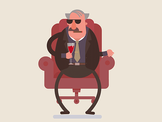 大老板Gif（个人主页-ZMjMyODU4NTY=） - Motion Graphic - 站酷设计师Na萤火虫儿原创素材 - 站酷ZCOOL