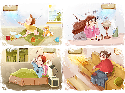 无风的日子（个人主页-ZMjcxMTM4NzY=） - 海报 - 站酷设计师奔跑的兔妮原创素材 - 站酷ZCOOL