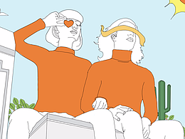 手繪一波廣告圖