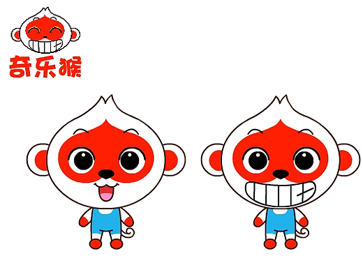 奇乐猴公仔设计图