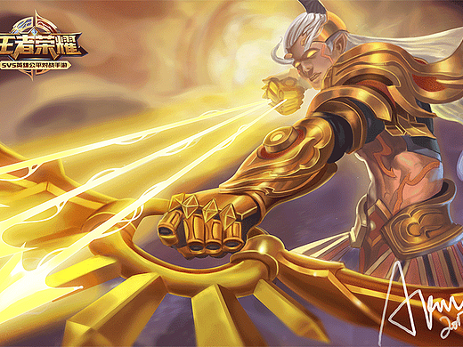 王者榮耀-后裔（個人主頁-ZMjI3OTA1ODQ=） - 創(chuàng)作習(xí)作 - 站酷設(shè)計師K先森_Kaysen原創(chuàng)素材 - 站酷ZCOOL