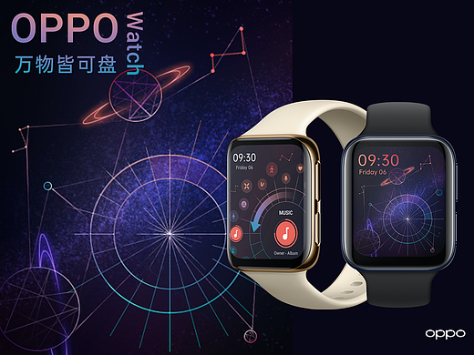 oppo watch 表盘设计大赛 时光的船舵