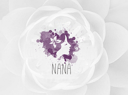 nana 化妆品类 logo设计
