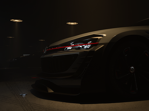 改装Golf GT CGI摄影