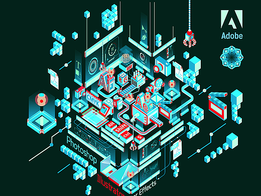 Adobe插画