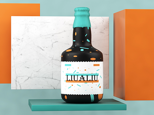 C4D日常包装效果图练习