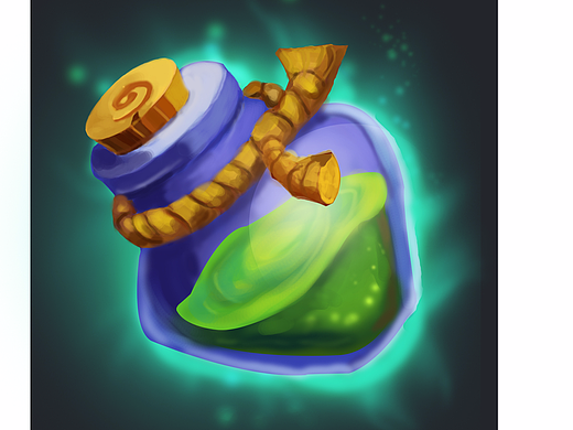 游戏药水瓶ui_素材网站_图片免费下载-zcool站酷