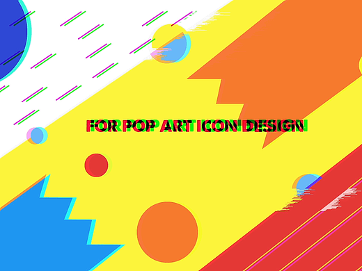 For pop art design