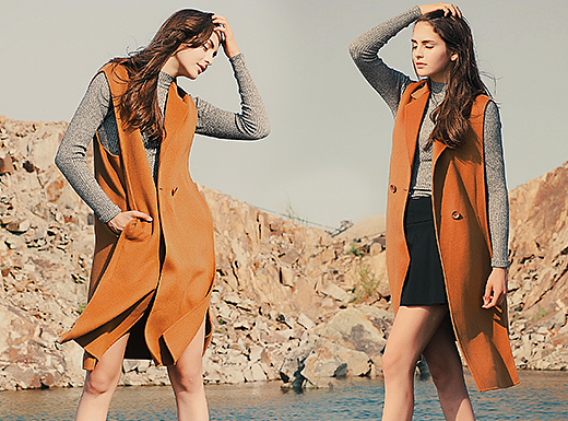 女装外套 呢大衣 淘宝