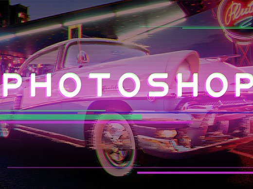 习作——荧光,故障效果