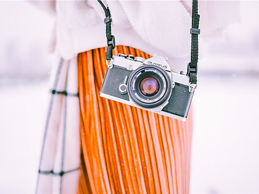 还没好好的感受，雪花绽放的温柔（个人主页-ZMjMwMzYzMzI=） - 人像摄影 - 站酷设计师逾天原创素材 - 站酷ZCOOL