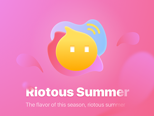 缤纷盛夏（个人主页-ZMjI1NDQ0NjA=） - APP界面 - 站酷设计师与霖原创素材 - 站酷ZCOOL