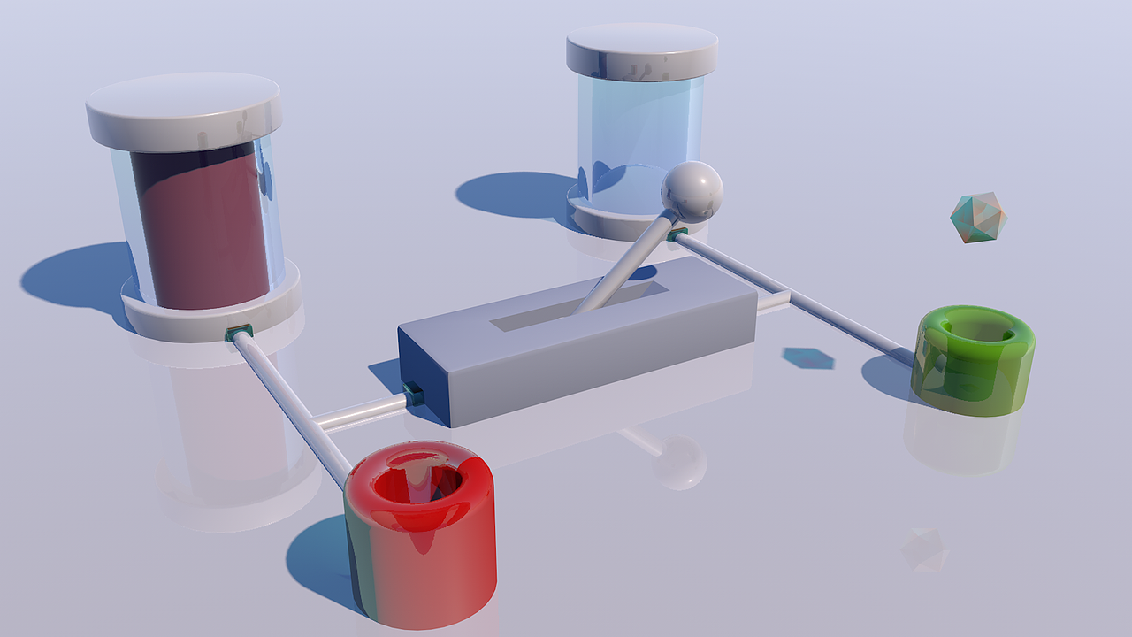 C4D 三维场景练习