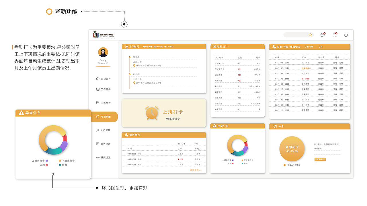 爱弥儿OA后台管理系统（图ZMjM3Mzk1NTMy） - 其他网页 - 站酷设计师甜慧原创素材 - 站酷ZCOOL