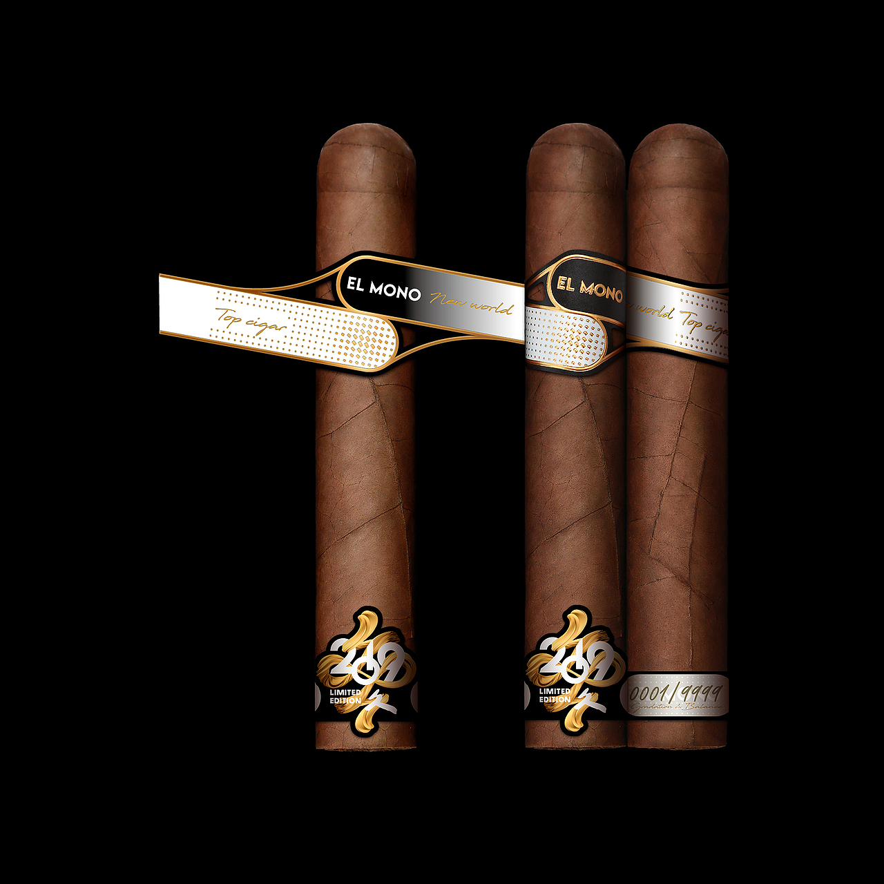 2019春节限量版包装 雪茄烟标