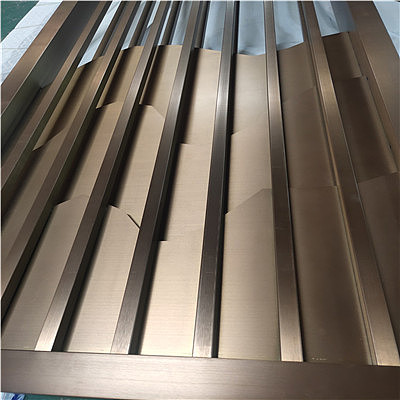 精美不锈钢屏风制作不锈钢仿古铜屏风隔断众钰定制